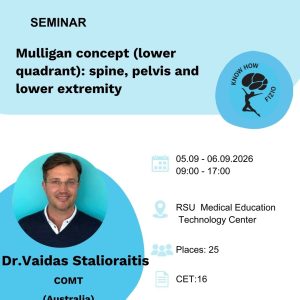 Mulligan concept (lower quadrant): spine, pelvis and lower extremity