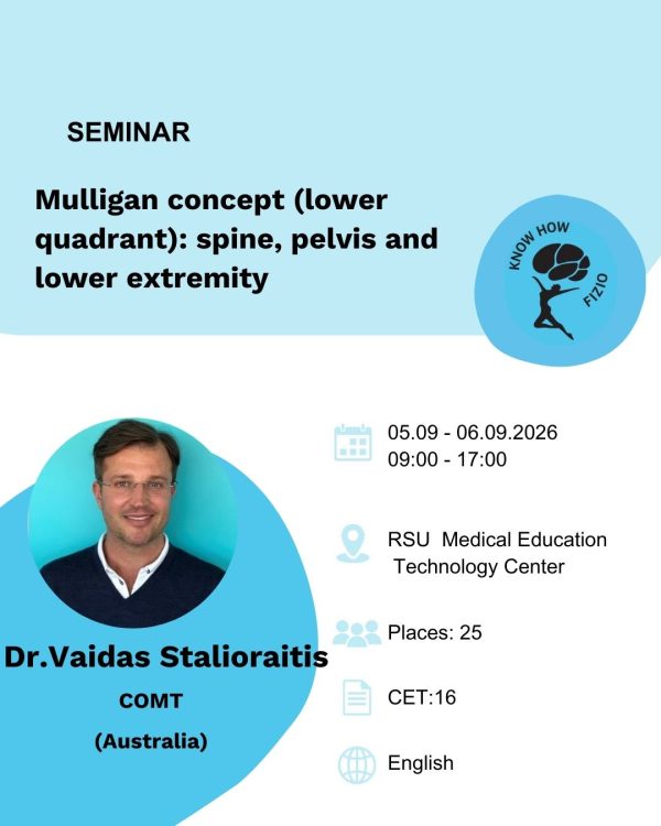 Mulligan concept (lower quadrant): spine, pelvis and lower extremity