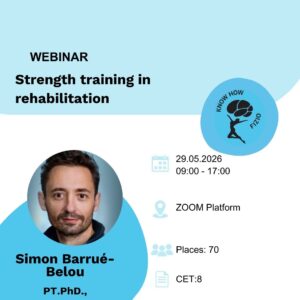Strength training in rehabilitation