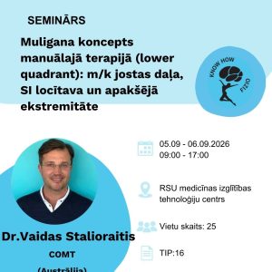 Muligana koncepts manuālajā terapijā (lower quadrant): mg/k jostas daļa, SI locītava un apakšējā ekstremitāte